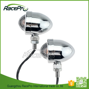 Bullet LED Indicateur de rotation Feux de signalisation <span class=keywords><strong>clignotant</strong></span> moto pour Harley <span class=keywords><strong>Chopper</strong></span> Cafe Racer - Product Image 3