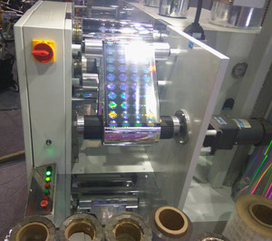 Automatic 3D Holographic PET Film Sticker Label Printing Machine <strong>Hologram</strong> Label Embossing Machine Price in <strong>India</strong>