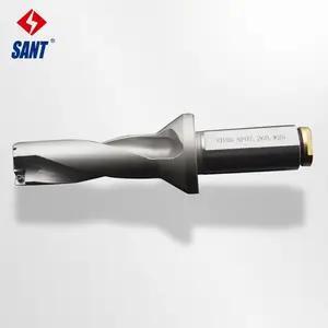 Indexable Drilling Tools U Drill Model UD30.SP07.260.W25 From Zhuzhou SANT With Carbide Insert SPGT07T308 or SPMG07