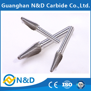 <strong>Low</strong> <strong>Price</strong> Sell Type L Tungsten Carbide <strong>Burs</strong> for Polishing Abrasive Materials Ball Nose Cone Shape Burr Custom Size