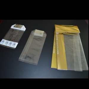OPP gusset bag BOPP square bottom Cellophane Bag of plastic packing