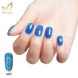 Profession elles Design benutzer definierte Logo Harz Material kostenlose Proben DIY Nagel Gel politur Glitter