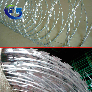 Chuỗi Liên Kết Hàng Rào Đầu Dây Thép Gai Mạ Kẽm Concertina Dao Cạo Hàng Rào Dây Hight An Ninh Dao Cạo Hàng Rào Dây Thép Gai - Product Image 5