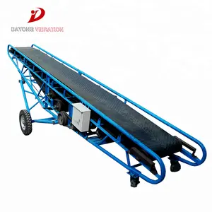 Small coal mineral ore belt conveyor system made in China