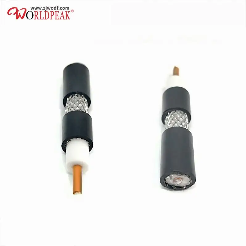 Reliable Quality Armoured RF-7D Cable LMR400 Coaxial Cable 7D-FB Feeder Cable