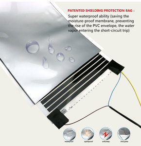 Assistenza sanitaria lontano infrarosso wifi termostato riscaldamento a pavimento ptc dc 12 v di carbonio film di riscaldamento sistemi di riscaldamento a pavimento parti