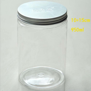 500ml <strong>Plastic</strong> Round PET <strong>Jars</strong> with Aluminum Cap Airtight <strong>Sweet</strong> Packaging <strong>Jars</strong> - Product Image 4