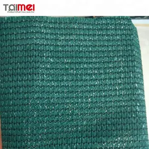 100% Del Virgin Raw Materiale 50gsm 4x100 m Verde Sole Ombra Net