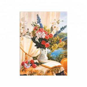 3D célèbre photo moderne coloré fleur en <span class=keywords><strong>vase</strong></span> 3d lenticulaire tournesol photo - Product Image 4