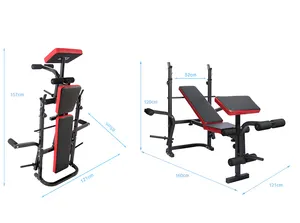 Nuovo modo di disegno di peso di alta qualità sit up multi modo di pratica di sollevamento bench press