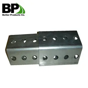 PERFORATED Square Steel Upright Pipa