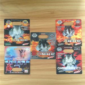 บัตรบลิสเตอร์3D สำหรับยาแรดเสริมทางเพศแรด<span class=keywords><strong>7</strong></span> 3D <span class=keywords><strong>5000</strong></span>การ์ดเสริมสมรรถภาพทางเพศสำหรับผู้ชาย - Product Image 5