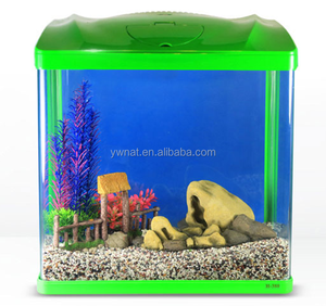 Nieuwe Led Bureau Tafel Aquarium Kleine Glazen Aquarium Aquarium Met Filter - Product Image 3