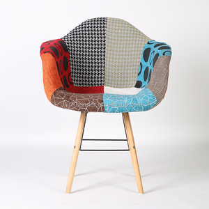 Colorful Solid LK505-5 Madera Taburete Silla de Comedor Piernas Con Singular - Product Image 4