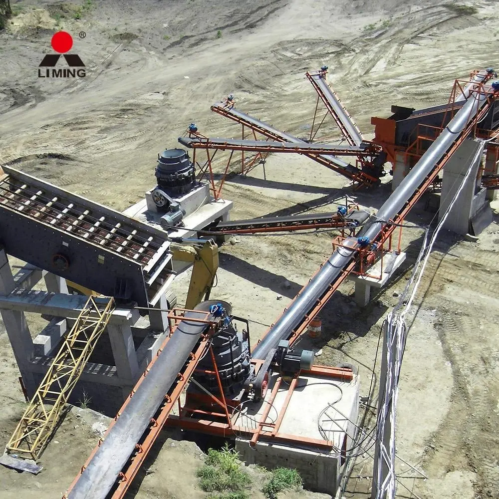Gut verkaufte Flusssand-Bergbau maschinen rotes Kupfererz tph Basalt-und Granit-Zerkleinerung anlage