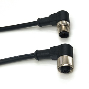 IP67 IP68 Chống Thấm Nước Thông Tư Nữ Nam M8 M12 2 3 4 5 8 12 17 Pin Cable Nối - Product Image 2