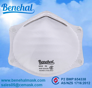 Respirator <span class=keywords><strong>N95</strong></span> sekali pakai PM 2.5 perlindungan pribadi masker debu datar <span class=keywords><strong>FFP2</strong></span> bersertifikat EN149 katun tahan debu perlindungan polusi - Product Image 3