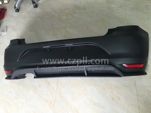 KIT carrozzeria Auto paraurti posteriore per <span class=keywords><strong>POLO</strong></span> 2010 - 2014 - 2016 scarico singolo 6 c6 807 421 - Product Image 2
