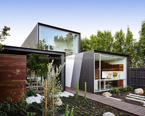 2017 cheap Pirce luxury single home prefab single home <span class=keywords><strong>flat</strong></span> pack container To Mall - Product Image 1