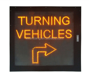 En aluminium rouge flèche verte de croix (allée signal lumineux) dans une unité de feu de signalisation - Product Image 4