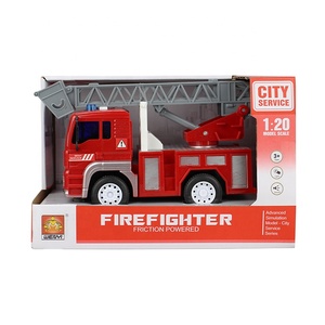 Set de Héroes de Ciudad con Camión de Bomberos, Coche de Policía y Helicóptero de Emergencia con Luces y Sonido para Niños - Product Image 2