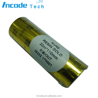 Cinta de Transferencia Térmica de 110 mm x 300 m, Cintas para Impresoras de Códigos de Barras, Cinta de Impresora de Color Personalizado de Resina de Cera