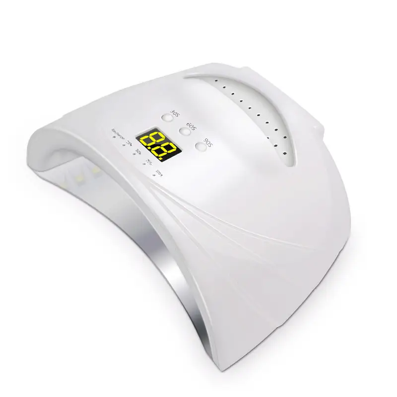 48W Cordless Nail Dryer UV LED Nail LampとBottom 30s/60s/90s Timer LCD Display