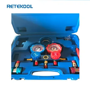 ชิ้นส่วนเครื่องทําความเย็นคุณภาพสูงเฟรอนเกจวัดแรงดันสูง/ต่ํา - Product Image 1