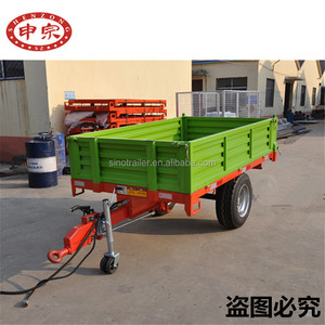 Remorque à <span class=keywords><strong>benne</strong></span> basculante <span class=keywords><strong>agricole</strong></span> à essieu simple de haute qualité, 2 tonnes - Product Image 4