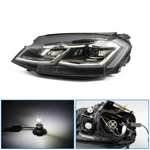 Akd-phare led <span class=keywords><strong>Golf</strong></span> <span class=keywords><strong>7</strong></span>, mk7, 2013-2017, accessoire pour feu avant de voiture, DRL - Product Image 4