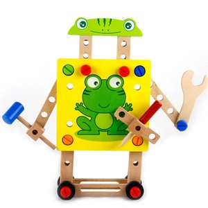 Educational Wooden <strong>Toy</strong> Kids Chairs Multi-function Disassembly <strong>Tool</strong> Nut Wire Assembly Wood <strong>Toy</strong> <strong>Tool</strong> <strong>Set</strong> - Product Image 2