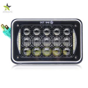 45 W 4x6 "pulgadas cuadrado rectángulo camión 5D Led faro - Product Image 1