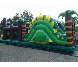 Tienda <span class=keywords><strong>de</strong></span> campaña <span class=keywords><strong>de</strong></span> dinosaurios para niños, juguete infantil para saltar, inflable, pista <span class=keywords><strong>de</strong></span> obstáculos - Product Image 1