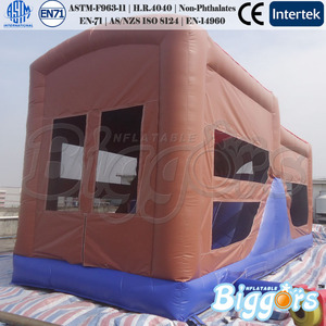 el placer de tren <span class=keywords><strong>casa</strong></span> de brinco inflables para los chiquillos - Product Image 5