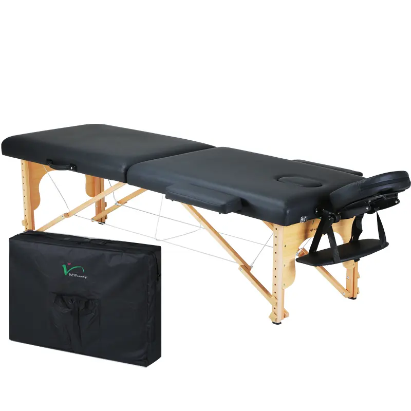 2 Sectie Verstelbare Mobiele Blue Ridge Massage Tafel