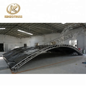 <span class=keywords><strong>Pas</strong></span> <span class=keywords><strong>cher</strong></span> Treillis Courbé En Aluminium Ferme De Toit En Arc pour Offre Spéciale - Product Image 3