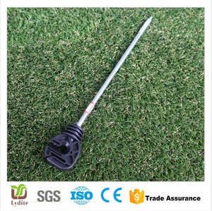 Poteau de Clôture électrique Noir Anneau Isolateurs inséré dans le <span class=keywords><strong>bois</strong></span> - Product Image 1