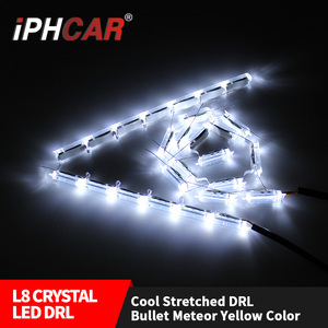 IPHCAR Haute Puissance 5W Projecteur Flexible Cristal <span class=keywords><strong>Led</strong></span> <span class=keywords><strong>Bande</strong></span> Drl <span class=keywords><strong>Pour</strong></span> <span class=keywords><strong>Phare</strong></span> De <span class=keywords><strong>Voiture</strong></span> - Product Image 3