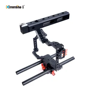 Commlite Dukungan Video 'Comstar' Video Rig V5 Kamera Cage Stabilizer untuk Mikro Kamera untuk Panasonic UNTUK SONY