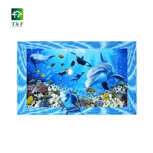 3D Printing Picture <strong>Kerala</strong> Kitchen Wall <strong>Floor</strong> <strong>Tile</strong> Price 3D Picture Inkjet Ocean World 3D Look Image <strong>Bathroom</strong> <strong>Tile</strong> - Product Image 2