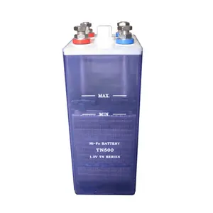 Hengming נטענת ni fe סוללות tn500ah ניקל fer batterie עבור 12v אנרגיה סולארית אחסון מערכות