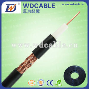 Ame tressée pour câble coaxial RG58/RG59/RG6 CCTV Coaxial Câble meilleur Prix usine - Product Image 3