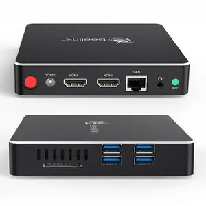 Hot Beelink N41 mini pc per processore Windows 10 6 + 128G N4100 mini pc desktop 1000Mb lan Intel mini pc quad core