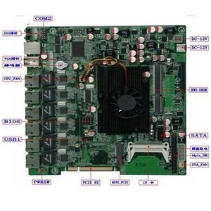 Mini- itx d525mf6 pour 6 lanatom d525, gma3150,6*intel 82583v, mini- pcie, cf, 44 broches, ide, 12 vdc, 1*com, 1*vga, <span class=keywords><strong>2</strong></span>*usb - Product Image 1