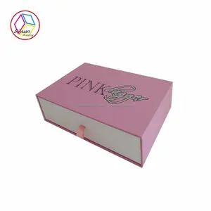 Magnet griff Deckel einzelne Make-up Pinsel Set quadratische Geschenk box Verpackung für die Verpackung