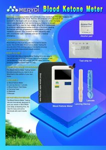 Blut keton Maschine Blut Keto Meter Keton Warnung Keton überwachung - Product Image 3