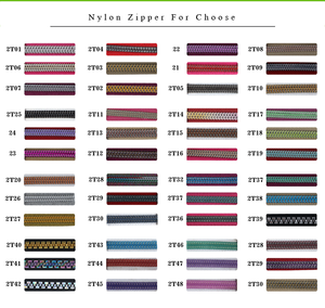 Hàng hóa Xuất khẩu tùy chỉnh chuỗi dài đóng End tự động khóa Reversible <span class=keywords><strong>Nylon</strong></span> răng dây kéo - Product Image 5