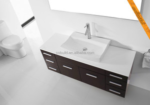 Montado en la pared de la vanidad de baño con fregadero de un seno <span class=keywords><strong>UM</strong></span>-008 - Product Image 5