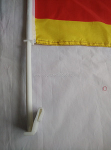 Bandiera Nazionale Tedesca per Auto in Poliestere 12x18 Pollici con Asta in Plastica - Product Image 6