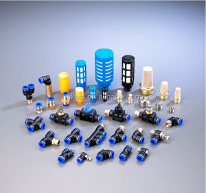 AKS khác nhau diam một cảm ứng PK Công Đoàn Ba nhựa ống khí nén phụ kiện năm cách PK đẩy phù hợp với kết nối - Product Image 4